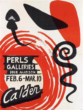 ALEXANDER CALDER (after) Group of 7 posters